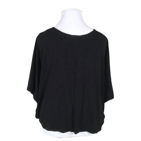 Unisex Wallis - Lühikeste käistega pluus, suurus 44 - Must (2)