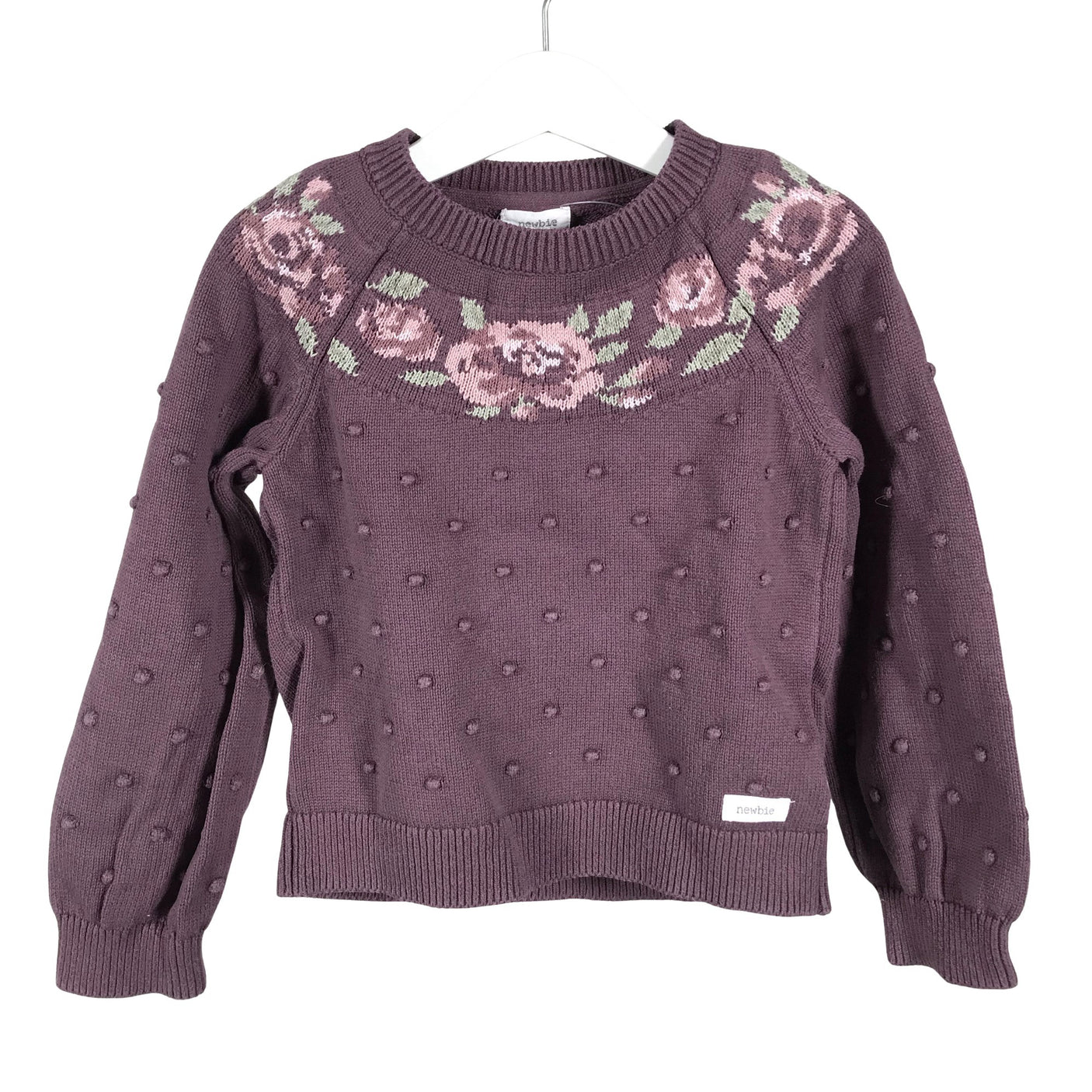 Unisex Newbie - Kampsun, suurus 110 - 116 - Lilla (1)