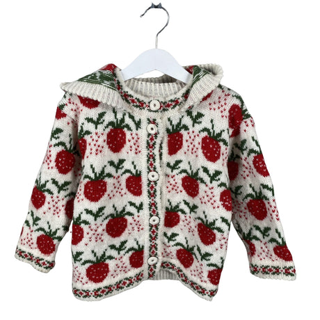 Unisex Handmade - Kardigan, suurus 116 - 122 - Valge ()