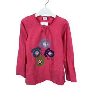 Unisex Polarn O. Pyret - Trikotaažist pluus, suurus 122 - 128 - Roosa (1)