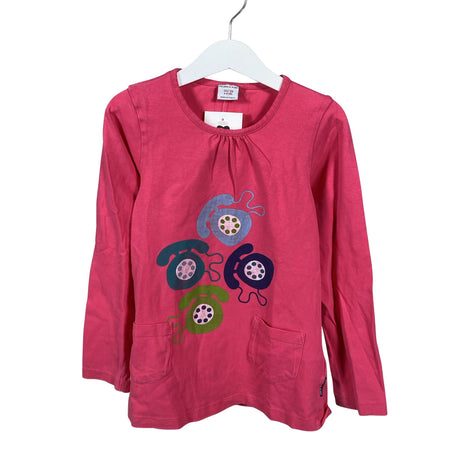 Unisex Polarn O. Pyret - Trikotaažist pluus, suurus 122 - 128 - Roosa ()