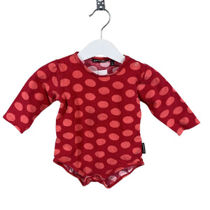 Unisex Marimekko - Bodi, suurus 68 - 74 - Punane (1)