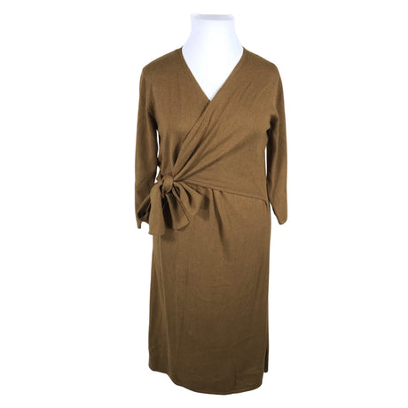 Unisex Selected - Kootud kleit, suurus 42 - Pruun ()