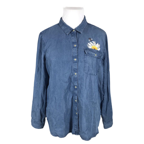 Unisex Lucky Brand - Teksasärk, suurus 42 - Sinine ()
