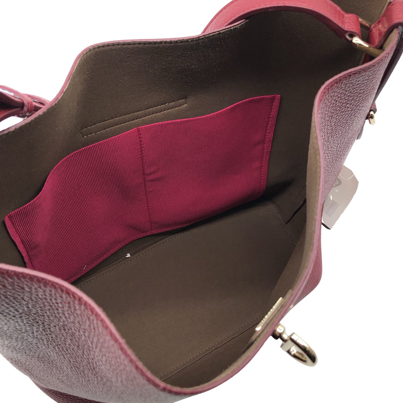 Unisex Furla - Käekott, suurus Maxi - Veinipunane (2)