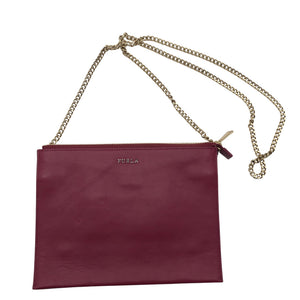 Unisex Furla - Õlakott, suurus Midi - Veinipunane (1)