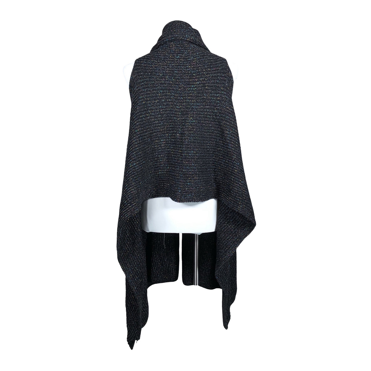 Unisex Desigual - Kootud vest, suurus One size - Must (1)