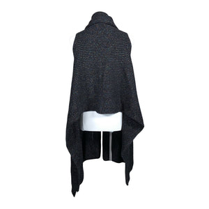 Unisex Desigual - Kootud vest, suurus One size - Must (1)