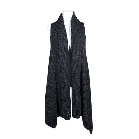 Unisex Desigual - Kootud vest, suurus One size - Must (2)