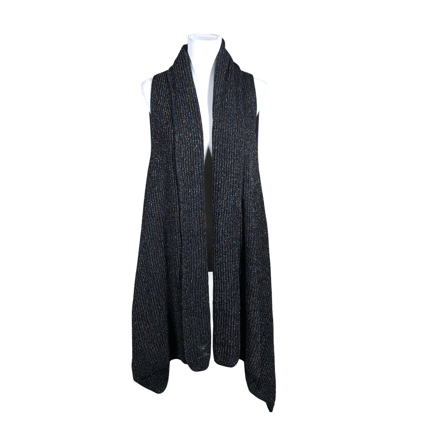 Unisex Desigual - Kootud vest, suurus One size - Must (3)