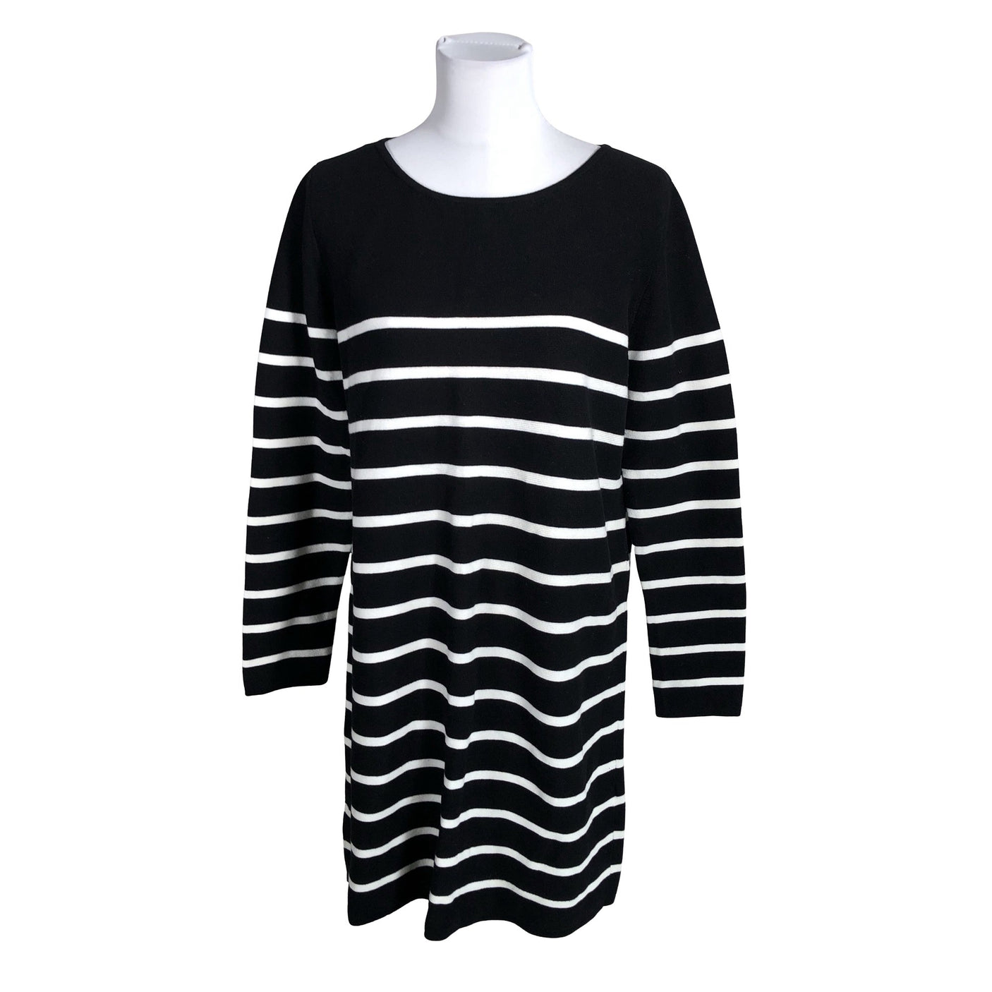 Unisex Nanso - Kootud kleit, suurus 38 - Must (1)