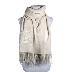 Unisex Marja Kurki - Sall, suurus L - Looduslik valge (1)