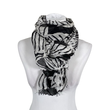 Unisex Nanso - Õhuke sall, suurus Maxi - Must ()
