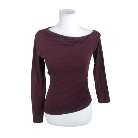 Unisex Abercrombie&Fitch - Trikotaažist pluus, suurus 36 - Veinipunane ()
