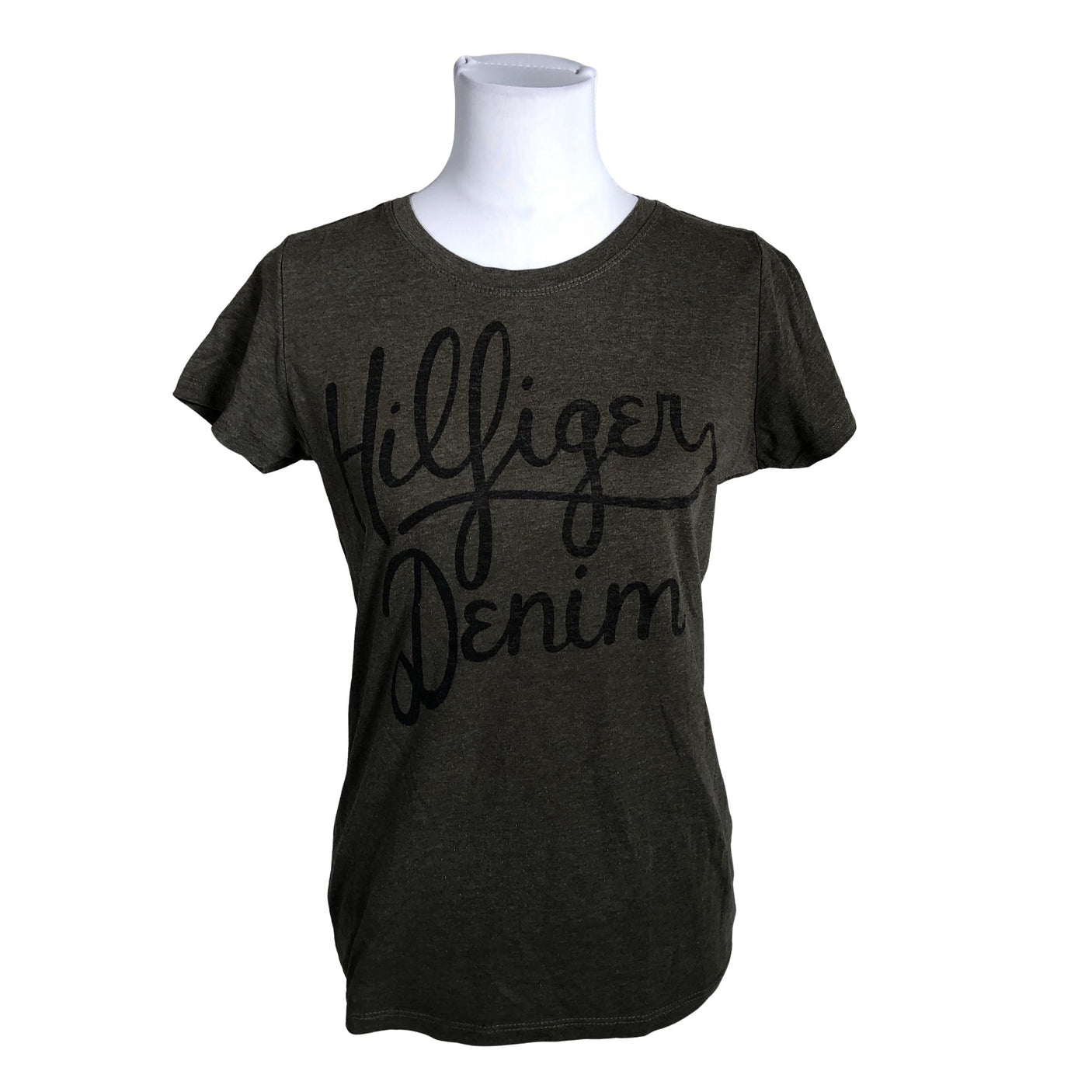 Unisex Tommy Hilfiger - T-särk, suurus 40 - Roheline (1)