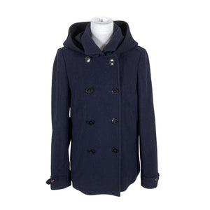 Unisex Maison Scotch - Villane mantel, suurus 38 - Sinine (1)