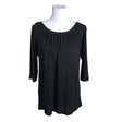 Unisex Filippa K. - Lühikeste käistega pluus, suurus 36 - Must ()
