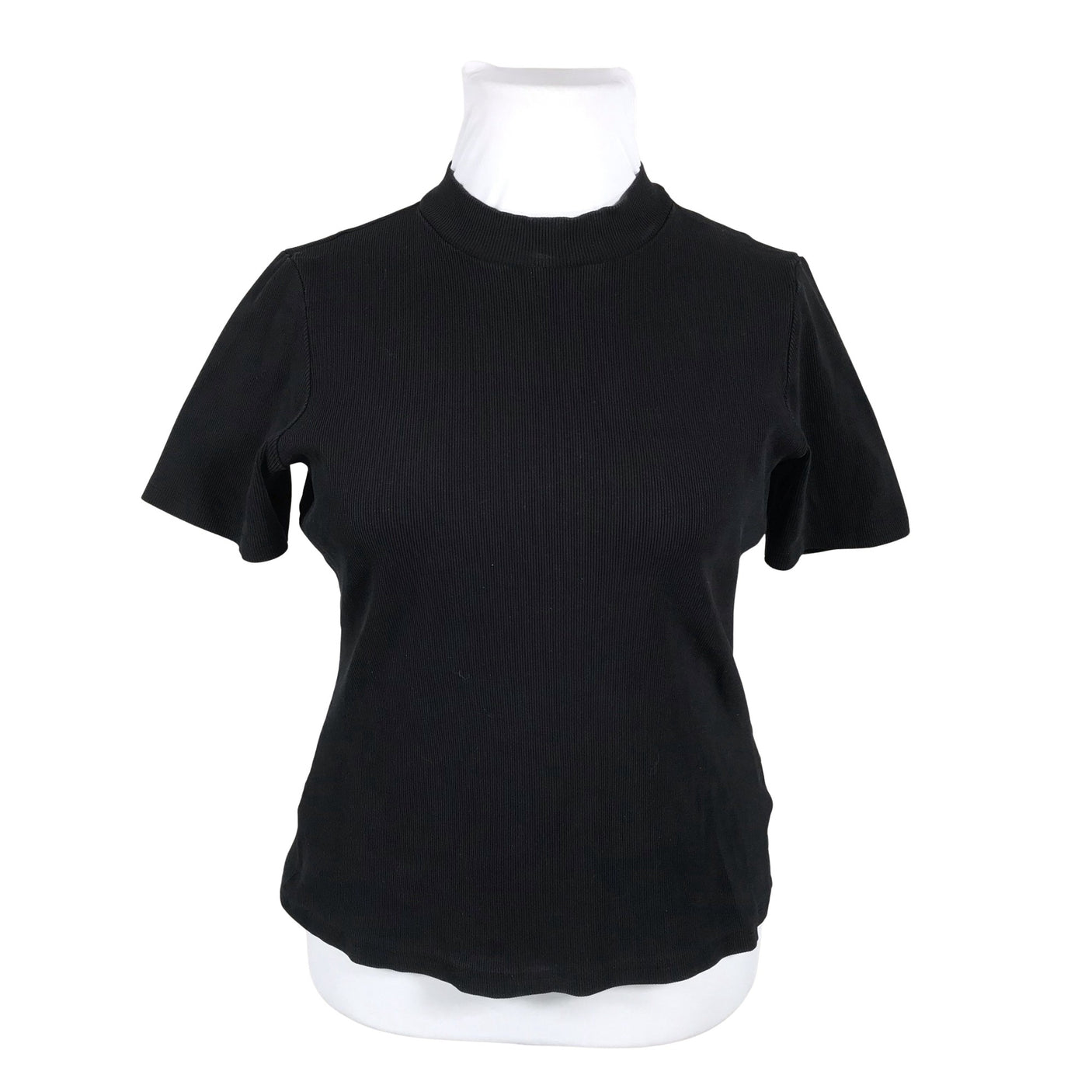 Unisex Aarrelabel - Trikotaažist pluus, suurus 42 - Must (1)