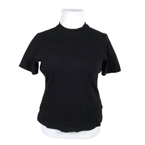 Unisex Aarrelabel - Trikotaažist pluus, suurus 42 - Must (1)