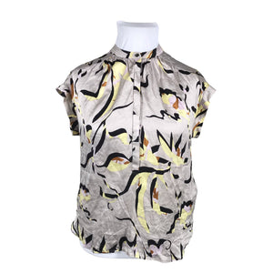 Unisex Philosophy Blues Original - Lühikeste käistega pluus, suurus 42 - Hall (1)