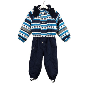 Unisex Travalle - Talvekombinesoon, suurus 86 - 92 - Sinine (1)