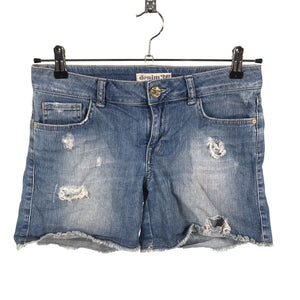 Unisex Lindex - Teksast lühikesed püksid, suurus 36 - Sinine (1)