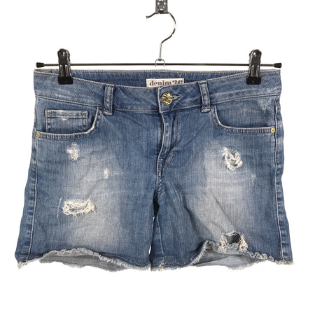 Unisex Lindex - Teksast lühikesed püksid, suurus 36 - Sinine ()