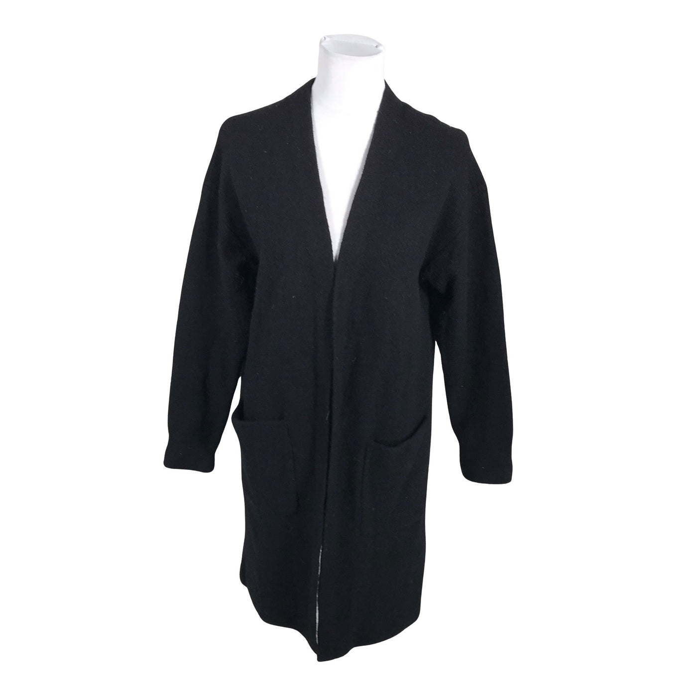 Unisex Selected - Kardigan, suurus 36 - Must (1)