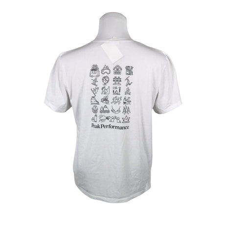 Unisex Peak Performance - T-särk, suurus L - Valge (2)