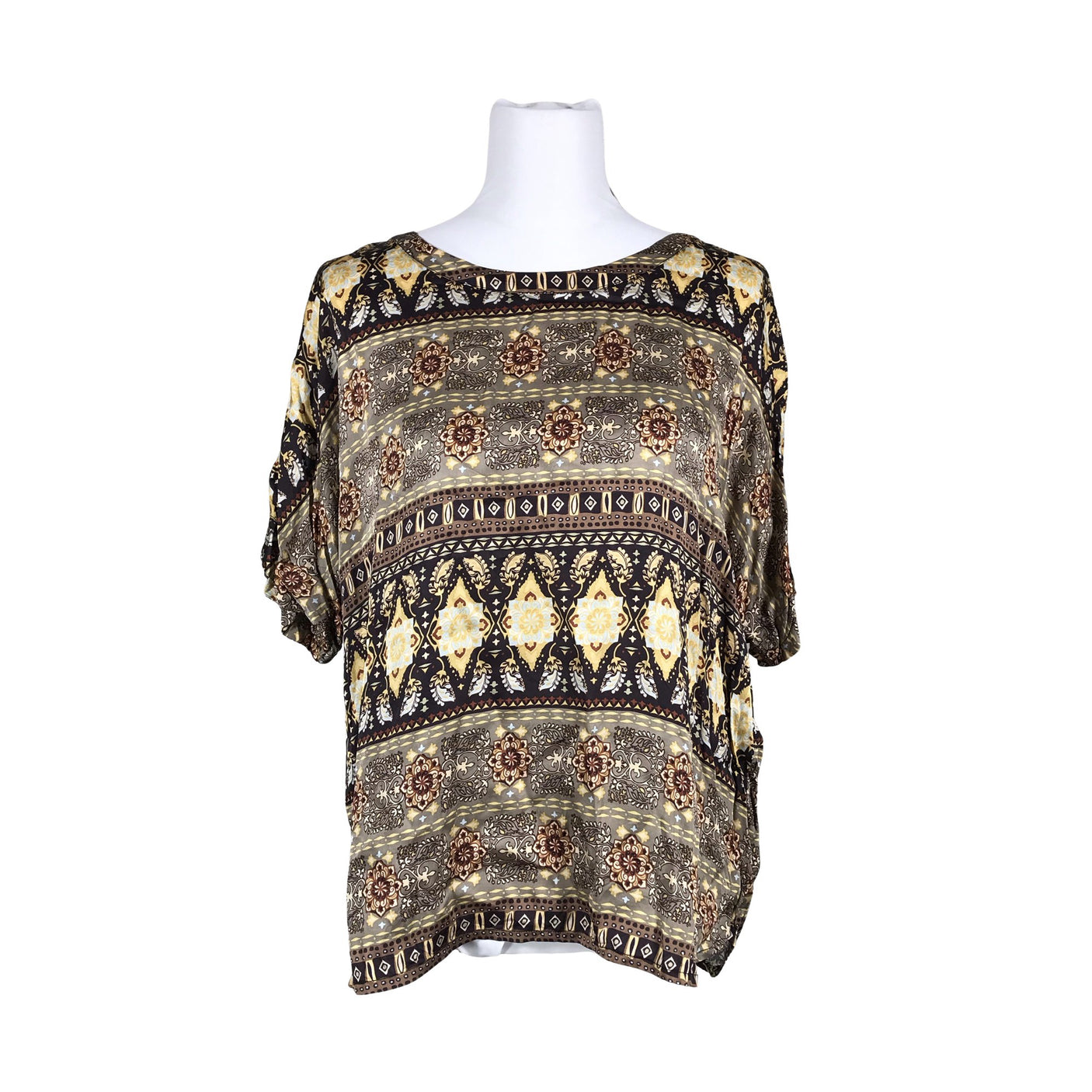 Unisex Odd Molly - Lühikeste käistega pluus, suurus 36 - Hall (1)