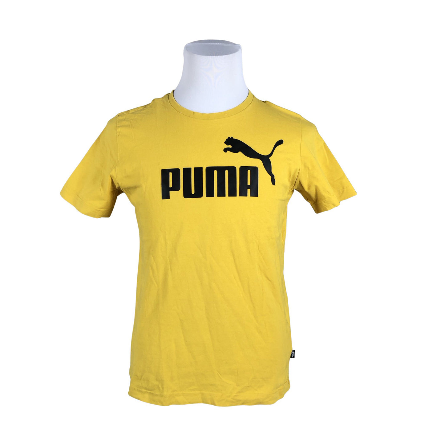 Unisex Puma - T-särk, suurus S - Kollane (1)