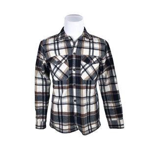 Unisex Jack & Jones - Flanellsärk, suurus S - Pruun (1)
