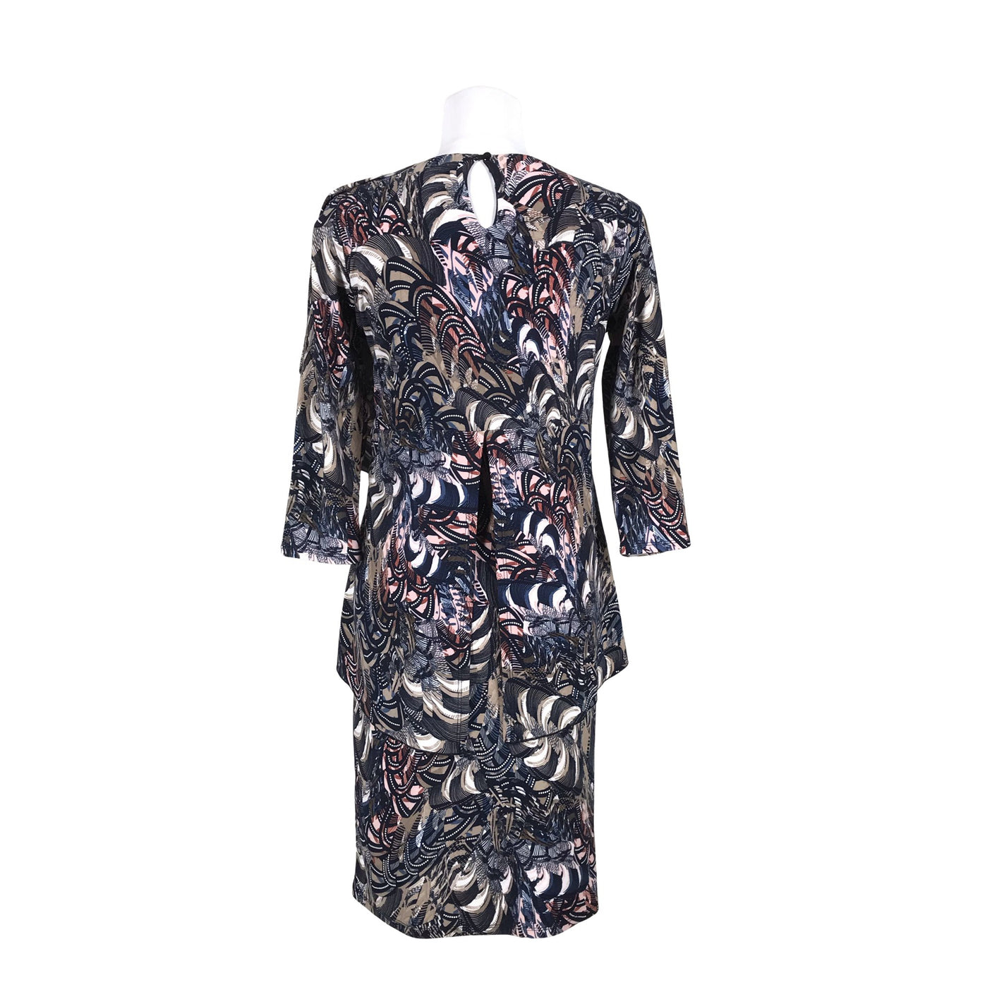 Unisex 2-Biz - Trikotaažist kleit, suurus 36 - Sinine (2)