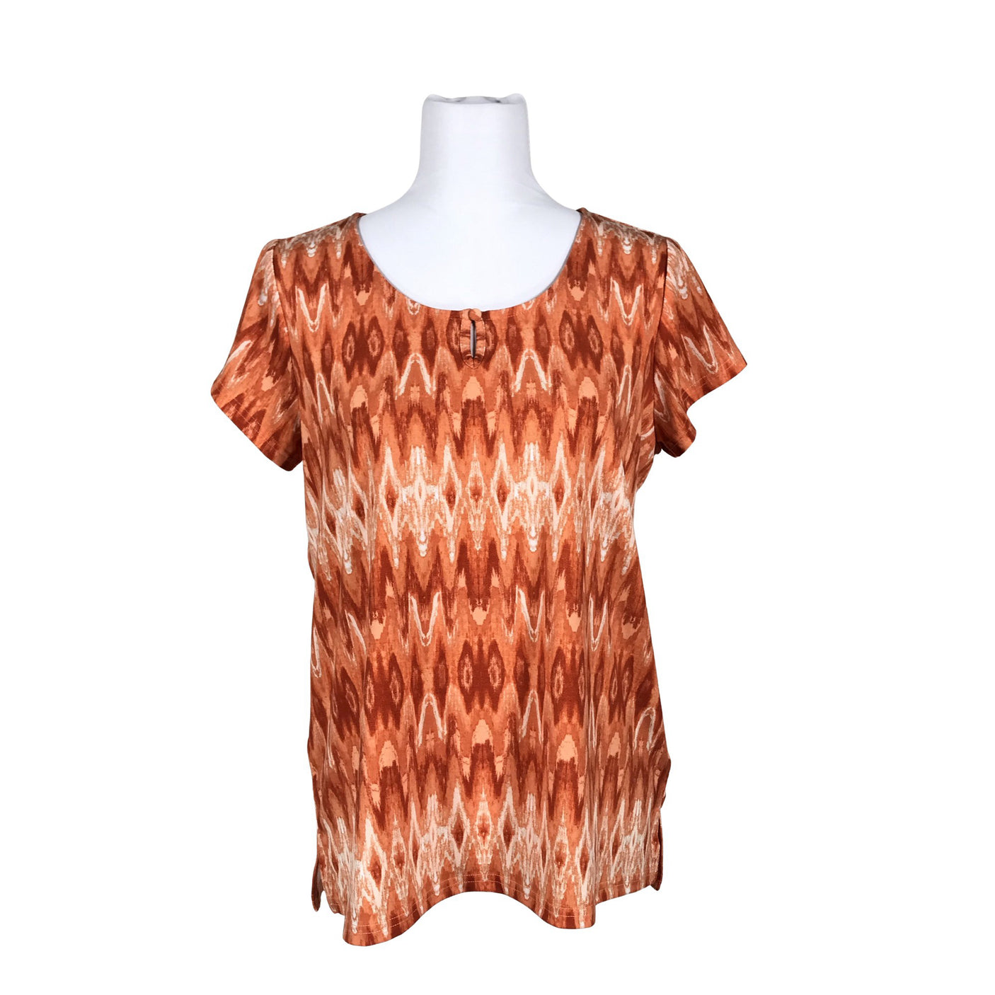 Unisex Fransa - T-särk, suurus 38 - Oranž (1)