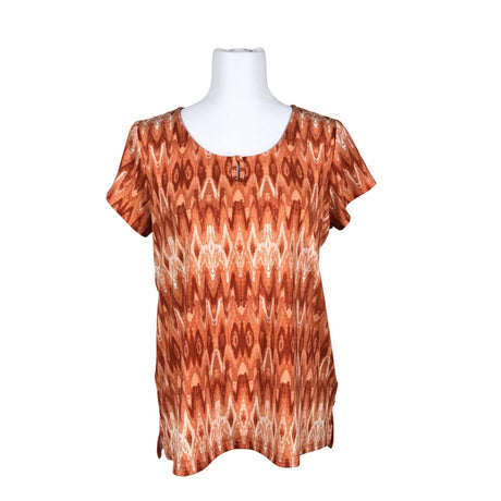 Unisex Fransa - T-särk, suurus 38 - Oranž ()