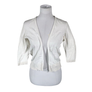 Unisex Point Virgule - Kootud boolero, suurus 38 - Valge (1)