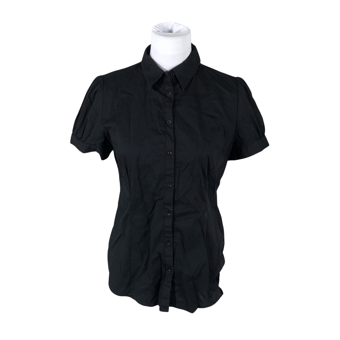 Unisex G2000 - Lühikeste käistega pluus, suurus 42 - Must (1)
