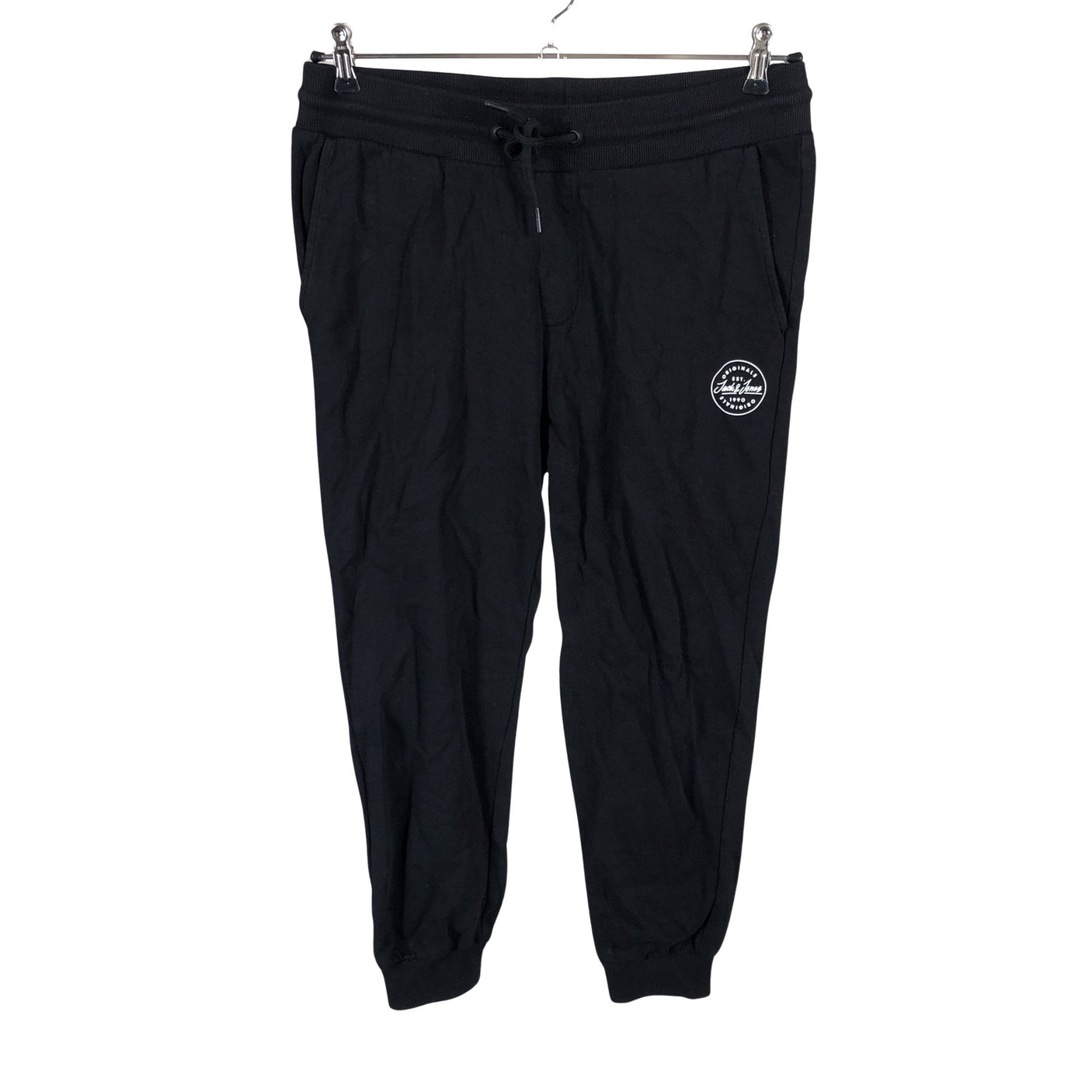 Unisex Jack & Jones - Dressikangast püksid, suurus M - Must (1)