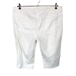 Unisex Gerry Weber - Mittevenivad poolpikad püksid, suurus 46 - Valge (2)