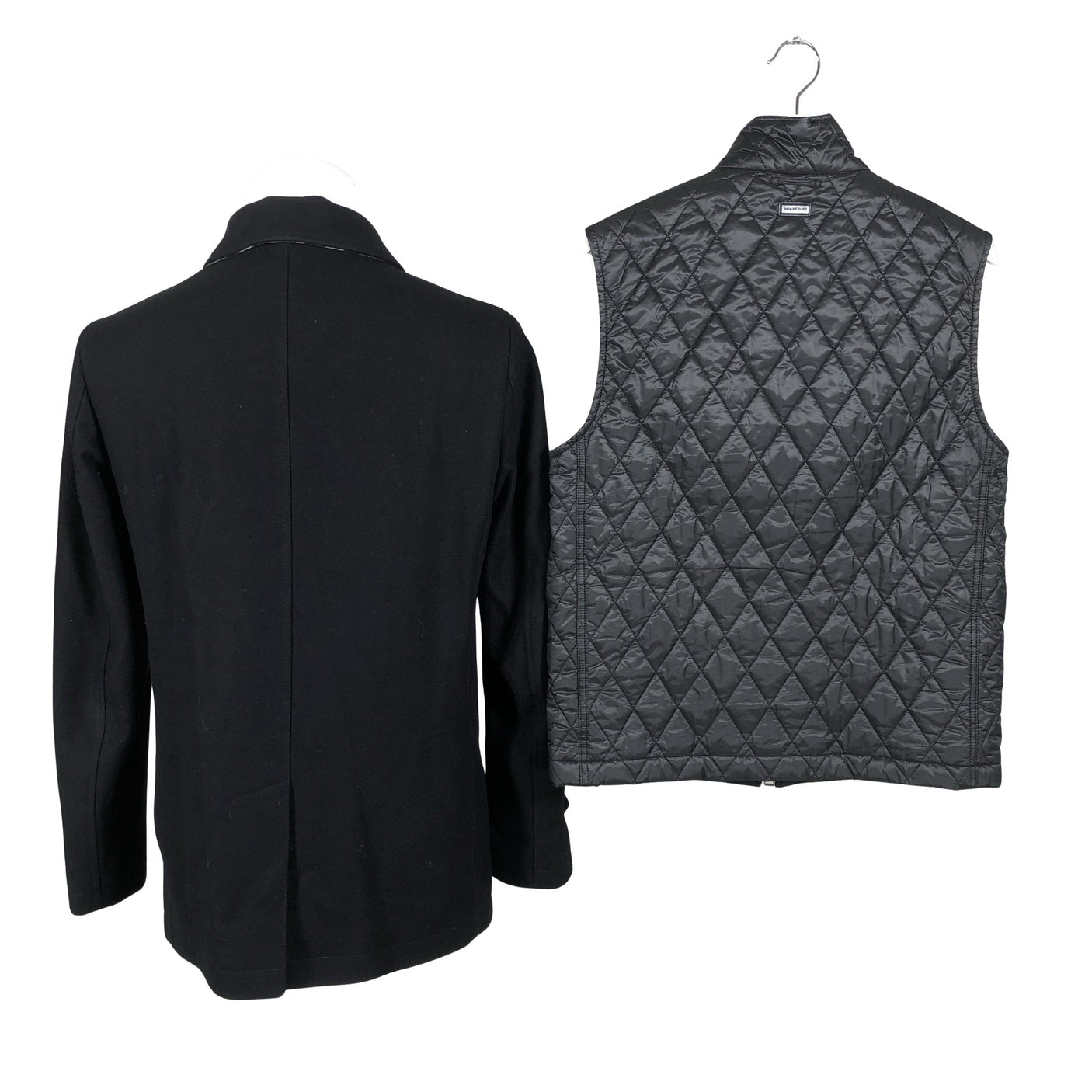 Unisex Burberry - Villane mantel, suurus M - Must (3)