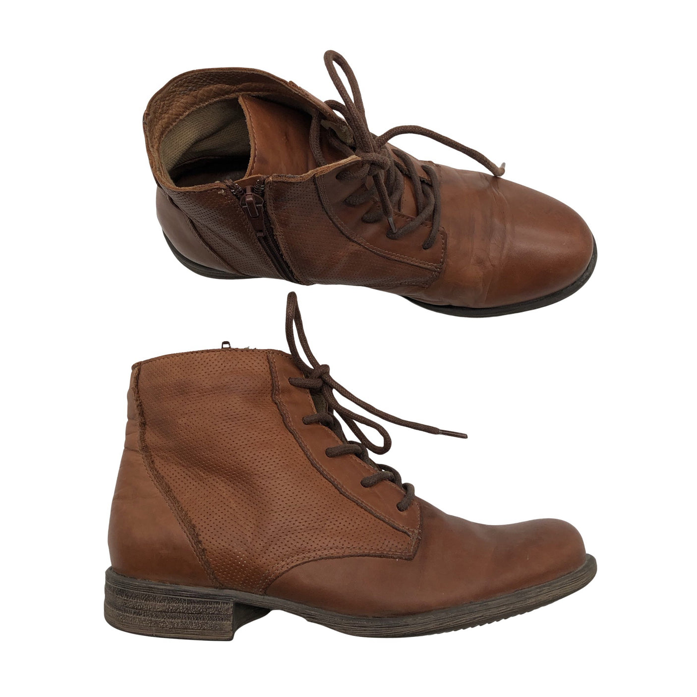 Unisex O.I.S - Poolsaapad, suurus 38 - Pruun (1)