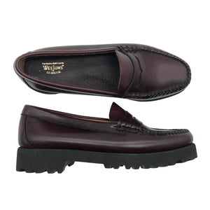 Unisex Bass Weejuns - Mokassiinid, suurus 39 - Veinipunane (1)