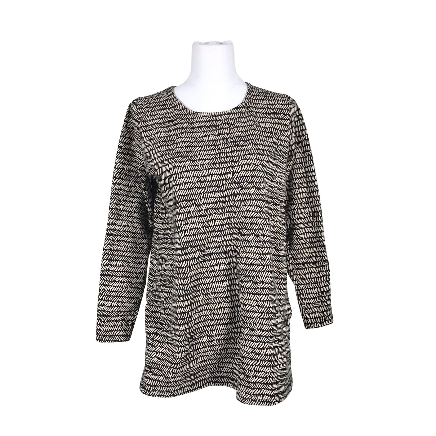 Unisex Nanso - Trikotaažist tuunika, suurus 40 - Beige (1)