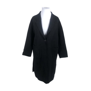 Unisex Nanso - Villane mantel, suurus 42 - Must (1)