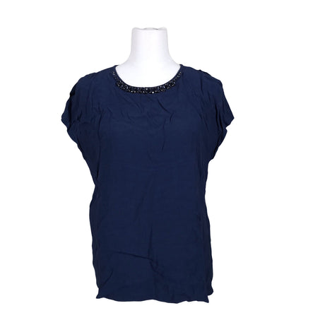 Unisex Your Face - Lühikeste käistega pluus, suurus 36 - Sinine ()