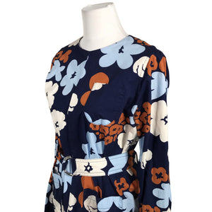 Unisex Marimekko - Mitteveniv kleit, suurus 40 - Sinine (2)