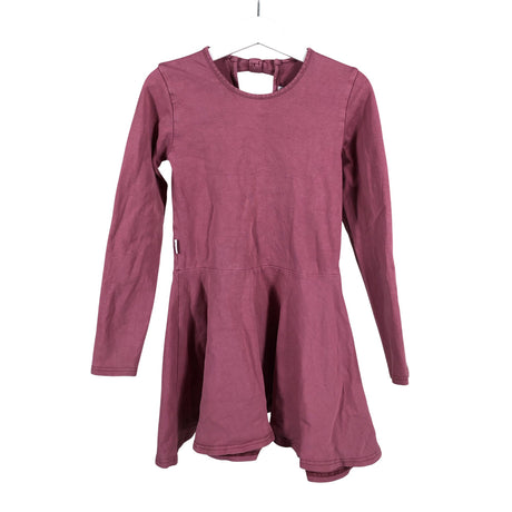 Unisex Gugguu - Trikotaažist kleit, suurus 122 - 128 - Roosa (2)