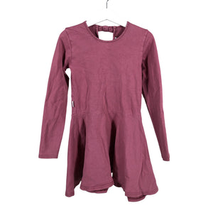 Unisex Gugguu - Trikotaažist kleit, suurus 122 - 128 - Roosa (1)