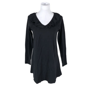 Unisex NOSH - Trikotaažist tuunika, suurus 38 - Must (1)