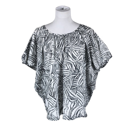 Unisex Nümph - Lühikeste käistega pluus, suurus 36 - Valge ()